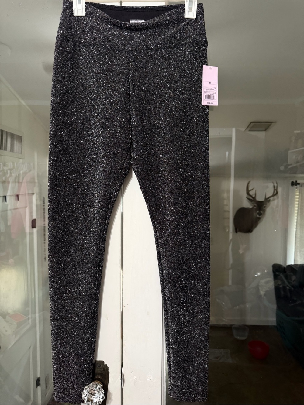 Wild Fable Black Sparkle Leggings